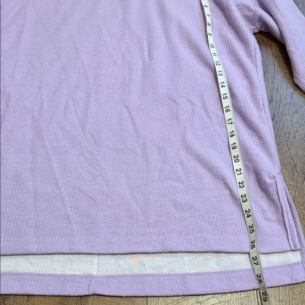 Anthropologie Lilac Knit Top - Picture 2 of 8